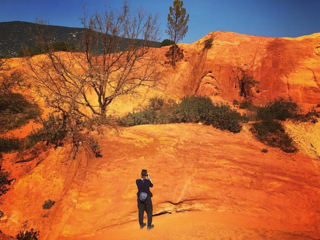 le sentier de l'Ocre